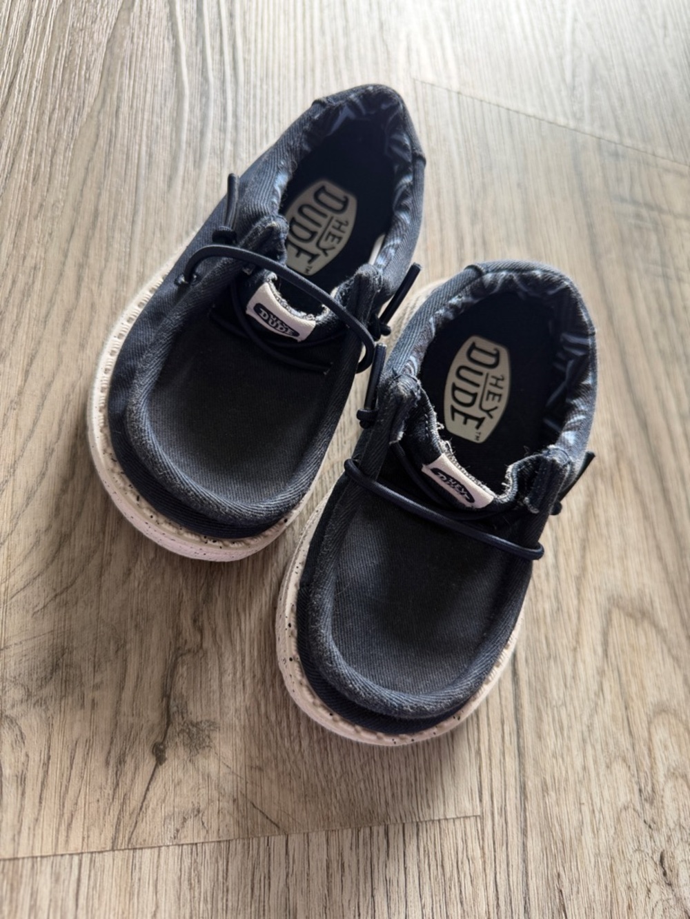 Hey Dude Kids Navy Shoes